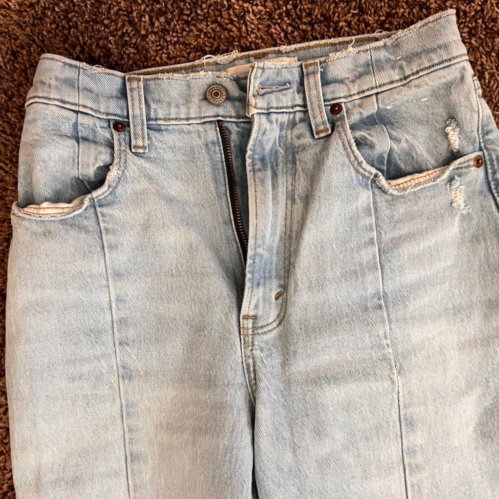 90s ultra high rise vertical inseam bootleg jean - Picture 6 of 15